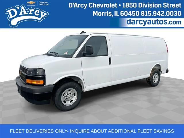 2025 Chevrolet Express Cargo Van RWD 3500 Extended Wheelbase WT for sale in Morris, IL