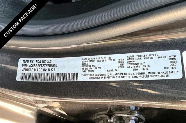 2026 Ram 1500 Big Horn Crew Cab 4x4 5'7" Box