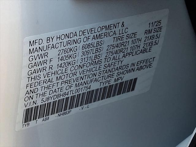 2026 Acura MDX Type S Advance Package