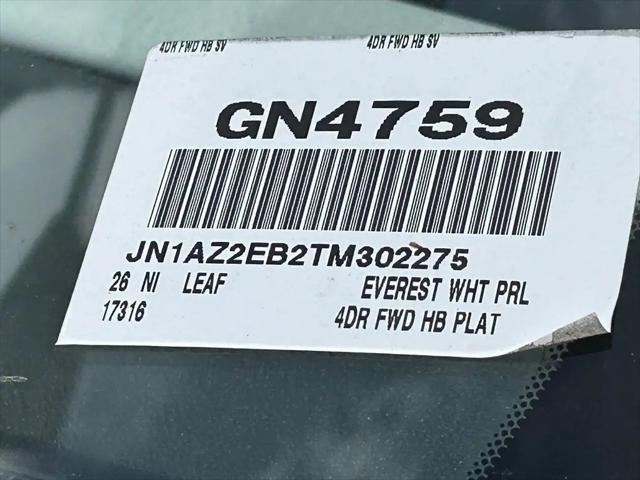 2026 Nissan LEAF PLATINUM+
