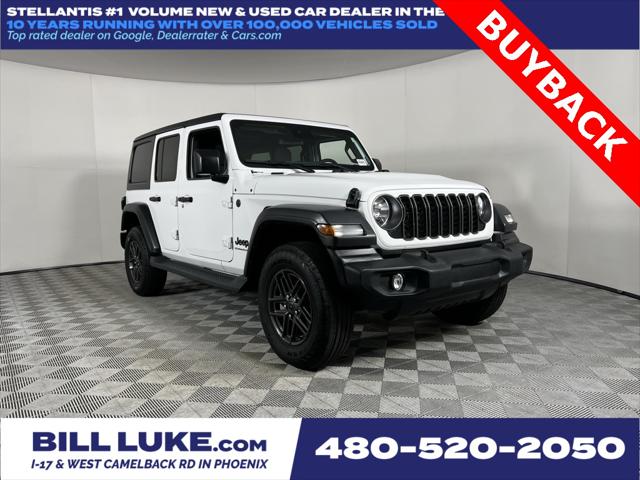 2024 Jeep Wrangler 4-Door Sport S 4x4