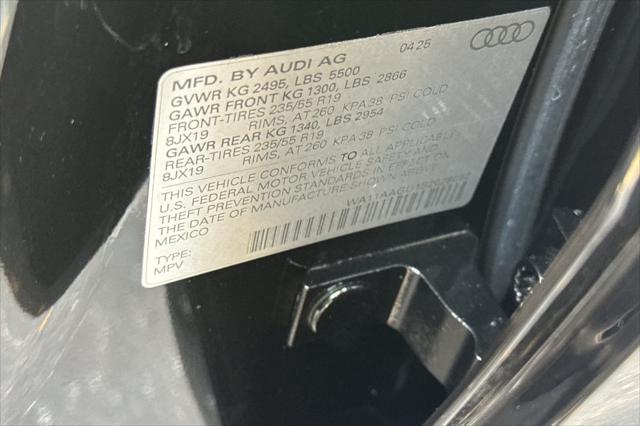 2025 Audi Q5 Premium TFSI quattro S tronic