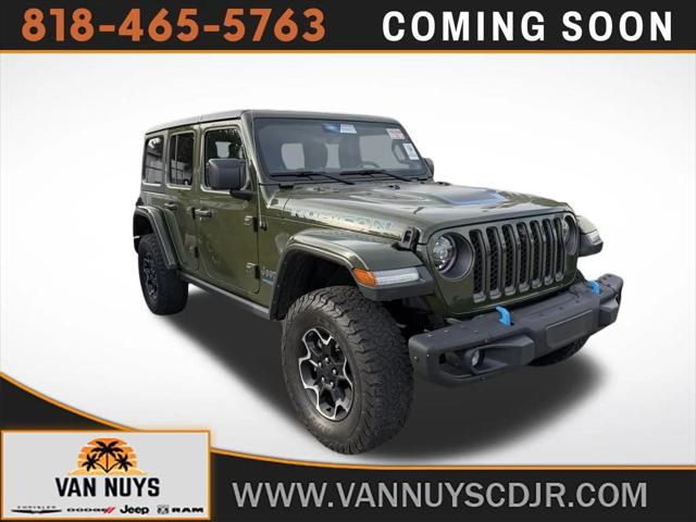 2022 Jeep Wrangler 4xe Unlimited Rubicon 4x4 2022 Jeep Wrangler 4xe Unlimited Rubicon 4x4