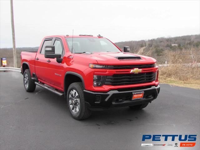 2024 Chevrolet Silverado 2500HD 4WD Crew Cab Standard Bed Custom 2024 Chevrolet Silverado 2500HD 4WD Crew Cab Standard Bed Custom