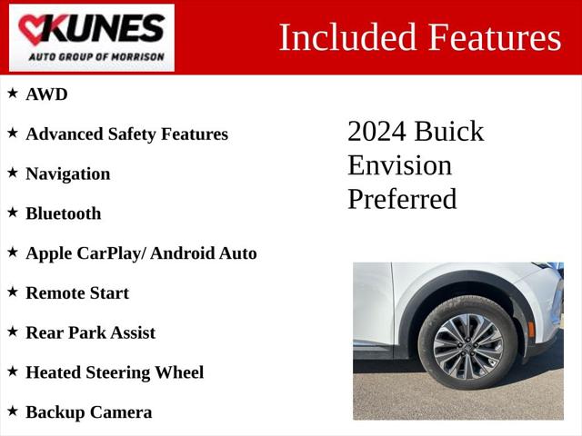 2024 Buick Envision Preferred AWD 2024 Buick Envision Preferred AWD