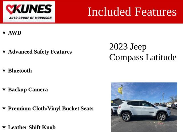 2023 Jeep Compass Latitude 4x4 2023 Jeep Compass Latitude 4x4
