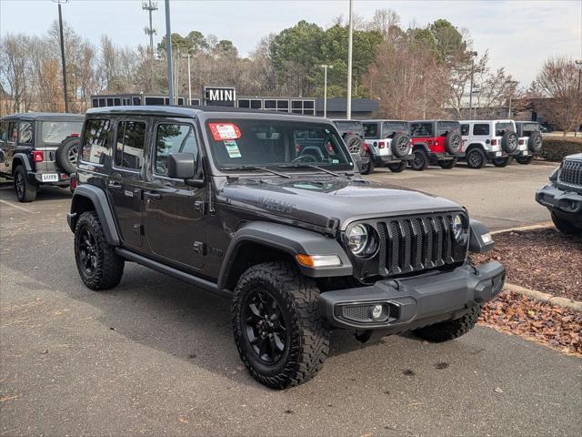 2021 Jeep Wrangler Unlimited Willys 4x4 2021 Jeep Wrangler Unlimited Willys 4x4