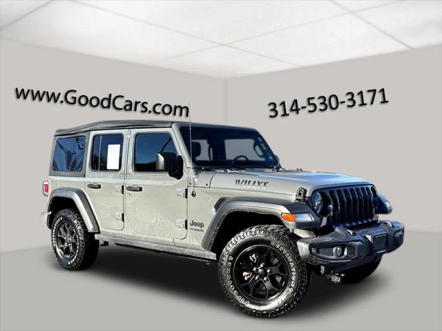 2022 Jeep Wrangler Unlimited Willys 4x4 2022 Jeep Wrangler Unlimited Willys 4x4