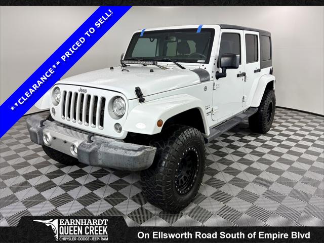 2017 Jeep Wrangler Unlimited Sahara 4x4