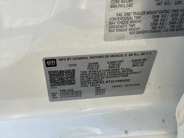 2026 GMC Sierra 1500 Crew Cab, Short Bed, AT4X, 4WD
