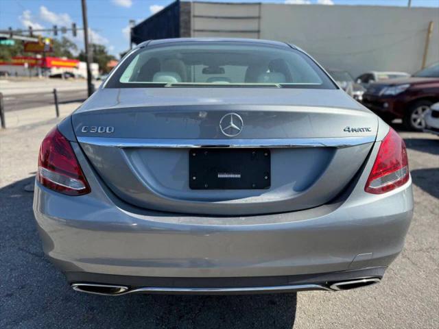 2015 Mercedes-Benz C-CLASS C 300 4MATIC
