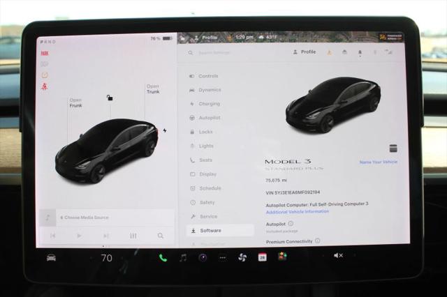 2021 Tesla Model 3 Standard Range Plus Rear-Wheel Drive