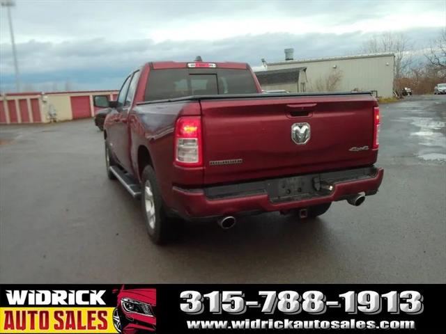 2022 Ram 1500 Big Horn Quad Cab 4x4 6'4" Box