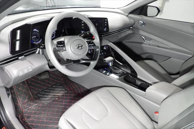 2023 Hyundai Elantra Hybrid Blue