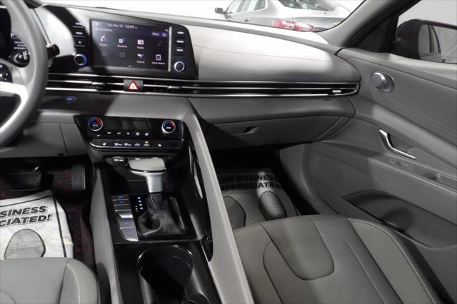 2023 Hyundai Elantra Hybrid Blue