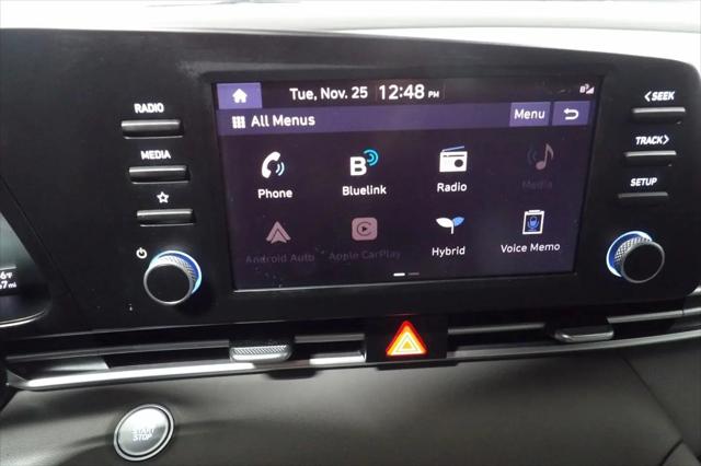 2023 Hyundai Elantra Hybrid Blue