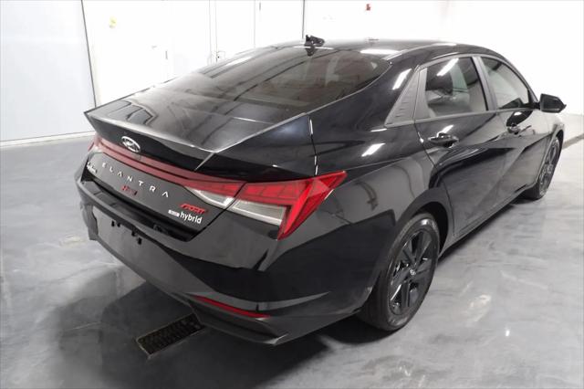 2023 Hyundai Elantra Hybrid Blue