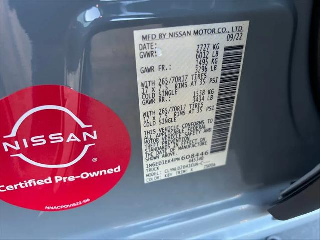 2023 Nissan Frontier Crew Cab PRO-4X 4x4