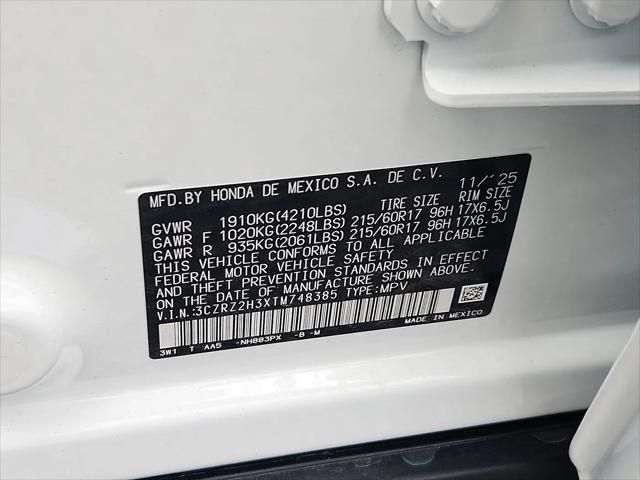 2026 Honda HR-V AWD LX