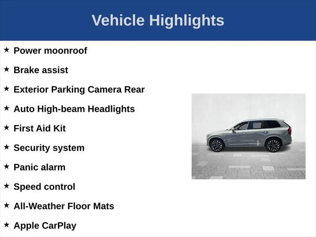 2026 Volvo XC90 Plus, B6 AWD Gas (mild hybrid), Gasoline, Bright, 7 Seats