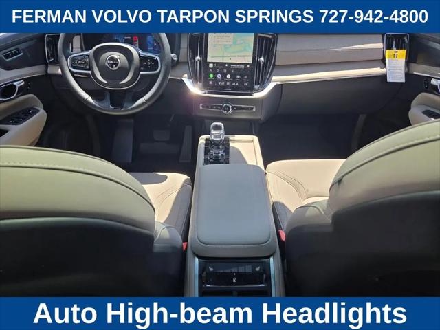2026 Volvo XC90 Plus, B6 AWD Gas (mild hybrid), Gasoline, Bright, 7 Seats
