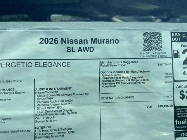 2026 Nissan Murano SL