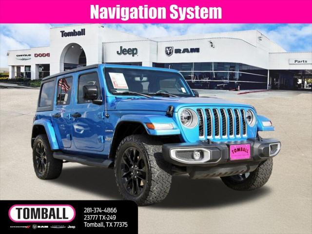 2021 Jeep Wrangler 4xe Unlimited Sahara 4x4 2021 Jeep Wrangler 4xe Unlimited Sahara 4x4