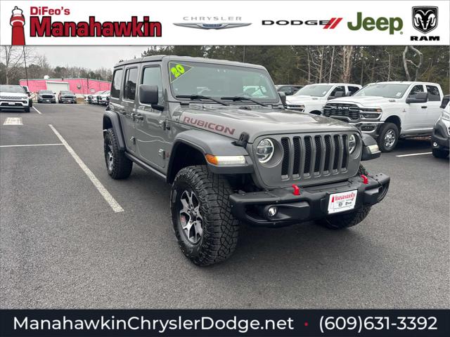 2020 Jeep Wrangler Unlimited Rubicon 4X4