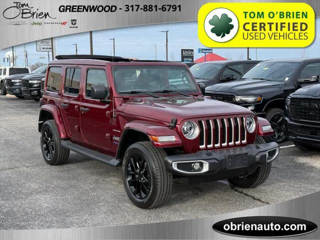 2021 Jeep Wrangler 4xe Unlimited Sahara 4x4