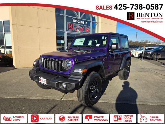 2026 Jeep Wrangler 2-Door Sport 4x4 for sale in Renton, WA