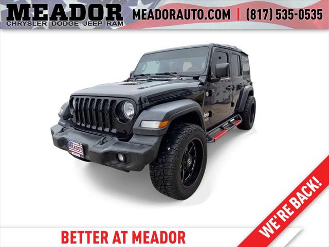 2018 Jeep Wrangler Unlimited Sport S 4x4