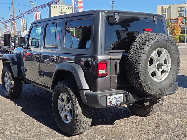 2019 Jeep Wrangler Unlimited Sport S 4x4
