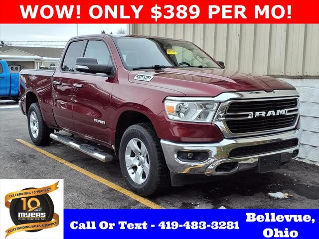 2020 RAM 1500 Big Horn Quad Cab 4x4 64 Box