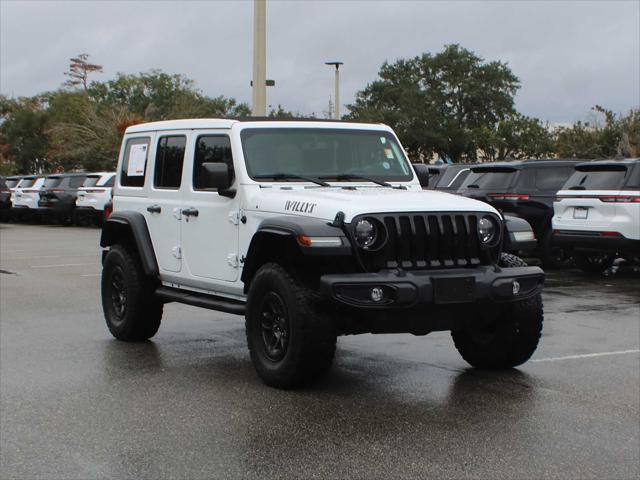 2023 Jeep Wrangler 4-Door Willys 4x4 2023 Jeep Wrangler 4-Door Willys 4x4
