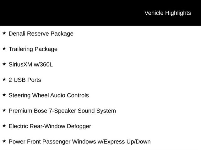 2022 GMC Sierra 1500 4WD Crew Cab Short Box Denali
