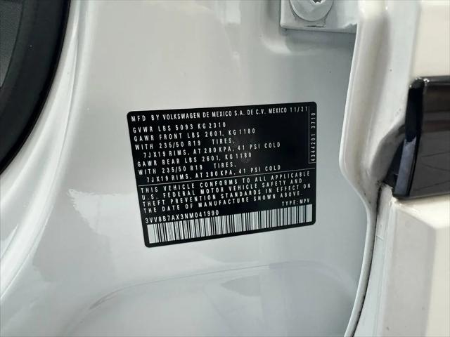 2022 Volkswagen Tiguan 2.0T SE R-Line Black