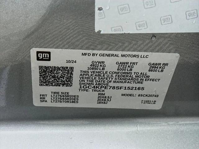 2025 Chevrolet Silverado 2500HD 4WD Crew Cab Standard Bed LTZ