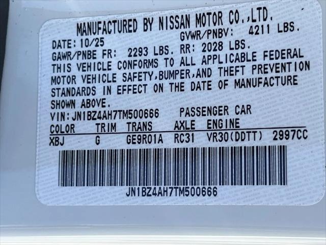 2026 Nissan Z Sport