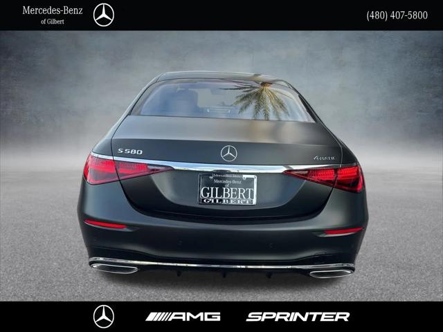 2026 Mercedes-Benz S 580 4MATIC