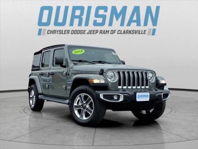 2018 Jeep Wrangler Unlimited Sahara 4x4 2018 Jeep Wrangler Unlimited Sahara 4x4