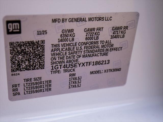 2026 GMC Sierra 3500HD Crew Cab, Long Bed, Pro Dual Rear Wheel, 4WD