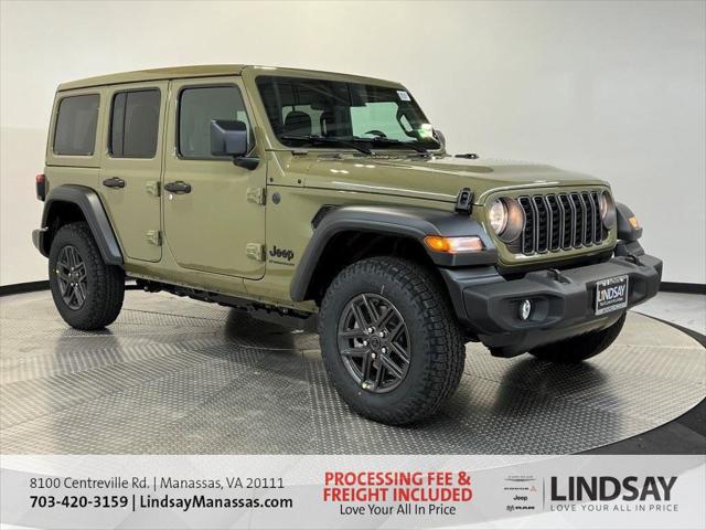 2026 Jeep Wrangler 4-Door Sport S 4x4 for sale in Manassas, VA