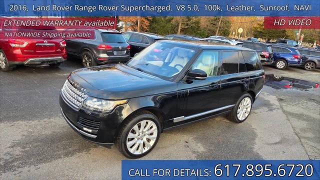 2016 Land Rover Range Rover 5.0L V8 Supercharged for sale in Stow, MA