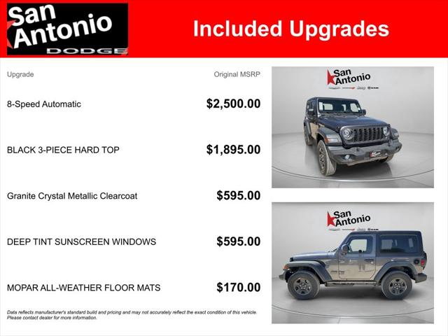 2026 Jeep Wrangler 2-Door Sport 4x4