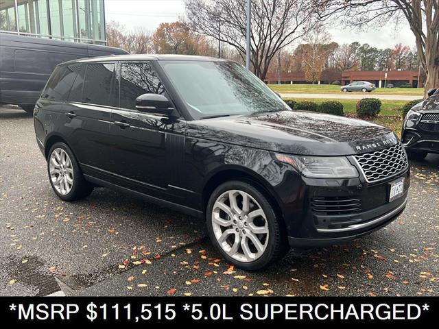 2019 Land Rover Range Rover 5.0L V8 Supercharged 2019 Land Rover Range Rover 5.0L V8 Supercharged