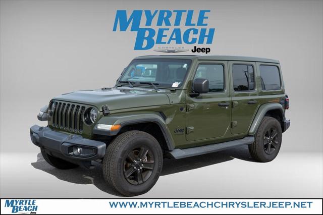 2021 Jeep Wrangler Unlimited Sahara Altitude 4x4 2021 Jeep Wrangler Unlimited Sahara Altitude 4x4