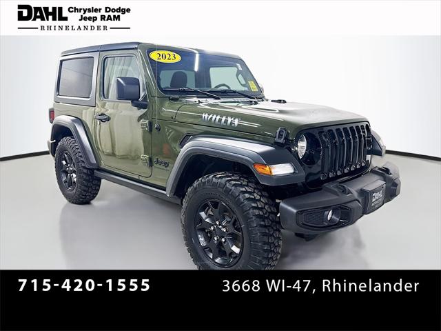2023 Jeep Wrangler 2-Door Willys Sport 4x4 2023 Jeep Wrangler 2-Door Willys Sport 4x4