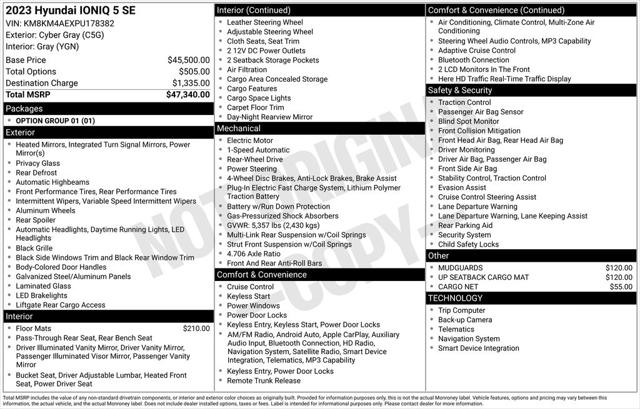 2023 Hyundai IONIQ 5 SE 2023 Hyundai IONIQ 5 SE