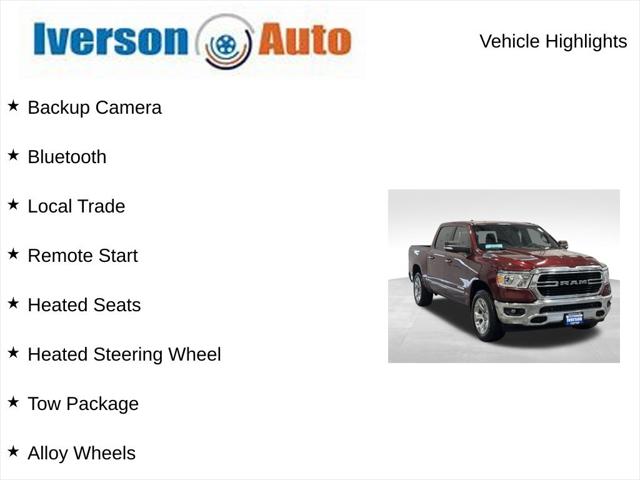 2019 RAM 1500 Big Horn/Lone Star Crew Cab 4x4 57 Box 2019 RAM 1500 Big Horn/Lone Star Crew Cab 4x4 57 Box