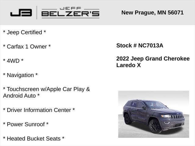2022 Jeep Grand Cherokee WK Laredo X
